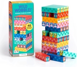 Dřevěná věž WILD WOBBLE – zvířata v přírodě
