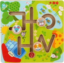 Lucy & Leo Slunné údolí – dřevěný motorický labyrint