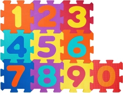 Pěnové puzzle s čísly pro děti