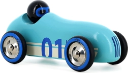 Vilac Dřevěné auto Old Sport tyrkysové
