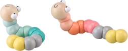 Dřevěná housenka 17 cm