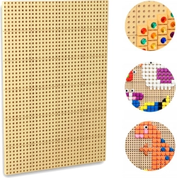 Masterkidz Kreativní nástěnná tabule STEM 120x80 cm bez montážního panelu
