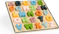 Bigjigs Toys dřevěné puzzle abeceda – velká písmena ABC