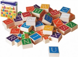 Detoa Dřevěná Abeceda pro Děti