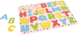 Dřevěná abeceda s obrázky BIGJIGS TOYS