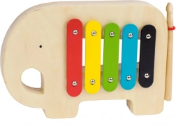 Petit Collage dřevěný xylofon slon