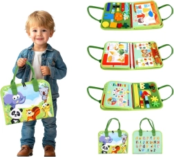 Senzorická busy kniha Safari 2Kids Toys