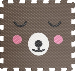 Podlaha Minideckfloor Méďa tmavě hnědá