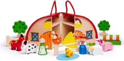 Farma v kufříku Bigjigs Toys