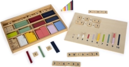 Dřevěná matematická sada v boxu SMALL FOOT Educate