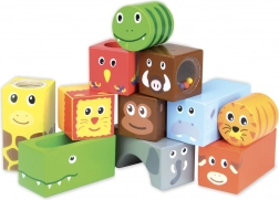 Vilac dřevěné zvukové kostky Savana
