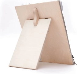 Manibox dřevěný stojan k senzorickým deskám Activity board – Střední