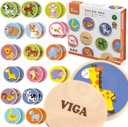 VIGA paměťová hra Zvířátka