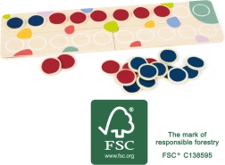 Small Foot dřevěné edukativní počítadlo z FSC dřeva