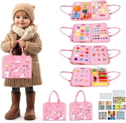 Senzorická busy kniha Jednorožec 3 od 2Kids Toys