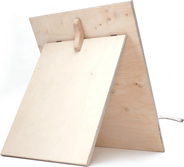 Manibox dřevěný stojan k senzorickým deskám Activity board – Velký