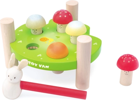 Zatloukačka Veselé Muchomůrky od Le Toy Van