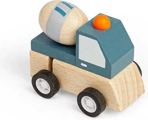 Bigjigs Toys natahovací stavební autíčko pro děti