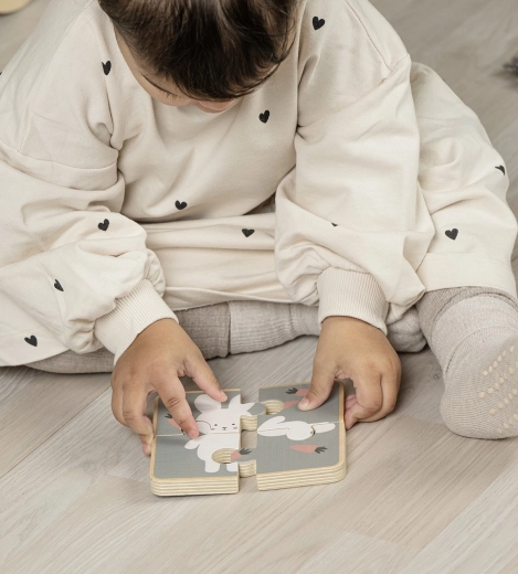 Dvouvrstvé puzzle pro fantazii i logické myšlení