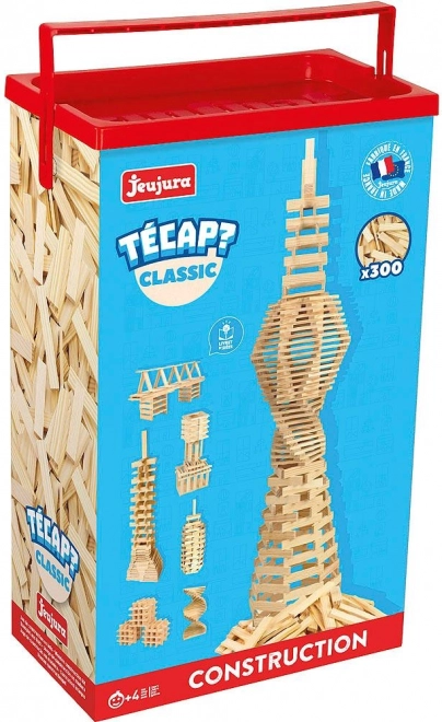 Jeujura dřevěná stavebnice Técap Classic 300 dílů