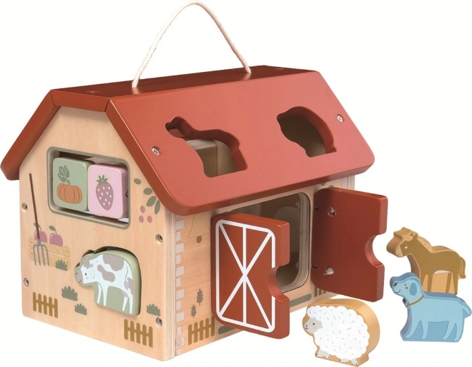 Vkládačka farma se zvířátky 2Kids Toys