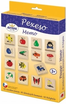 Detoa dřevěné pexeso