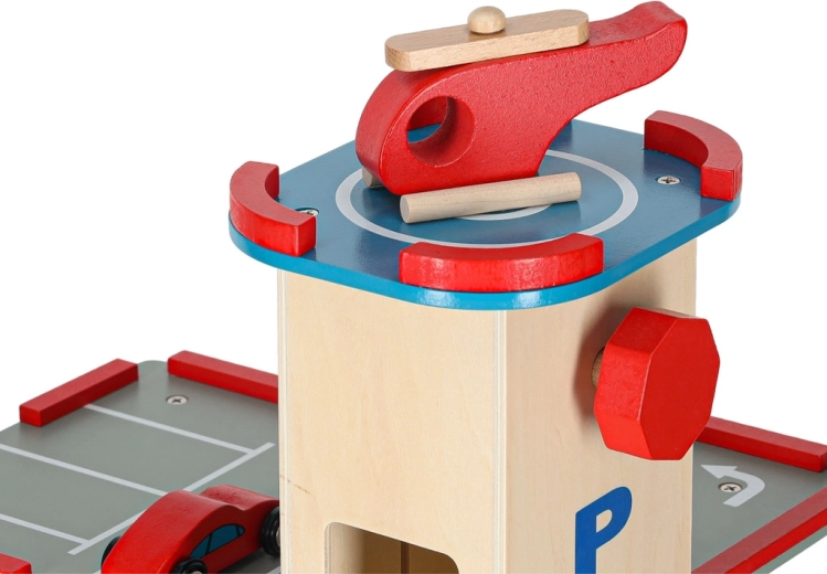 Více úrovní a heliport pro ještě více zábavy