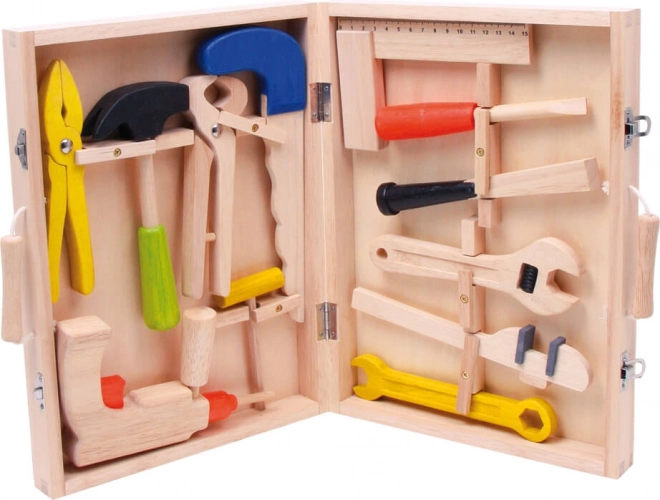 Small Foot dřevěný kufřík s nářadím Lino