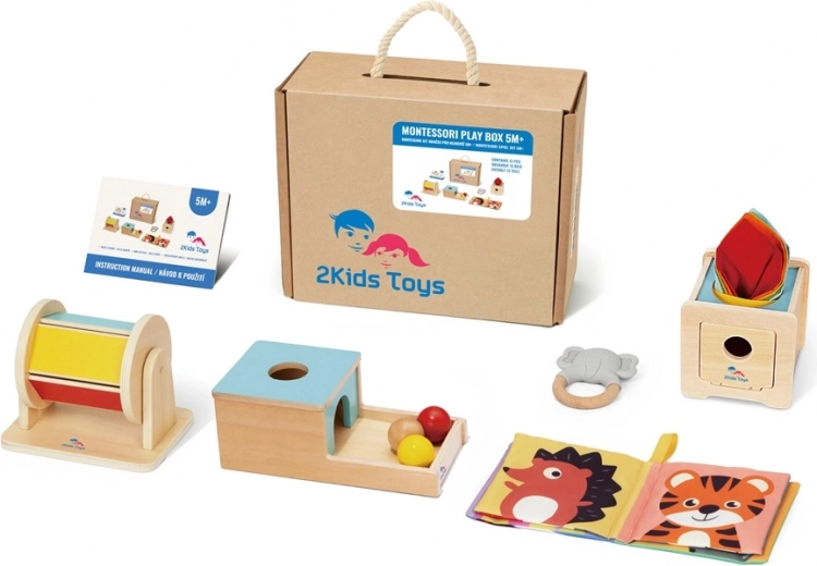 Montessori sada hraček pro děti od 5 měsíců