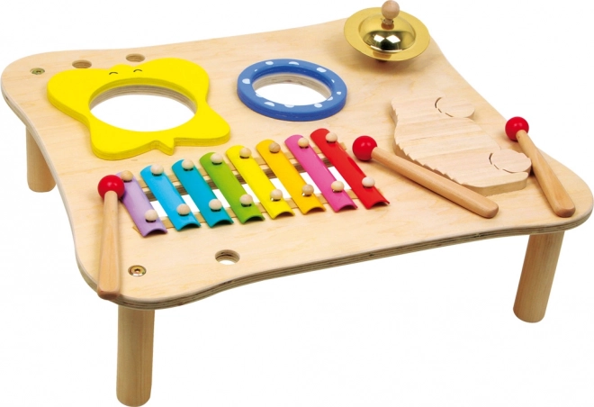 Dřevěný hudební stolek Deluxe small foot
