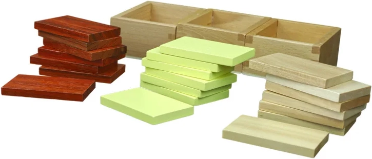 Montessori aktivita s postupným ztěžováním