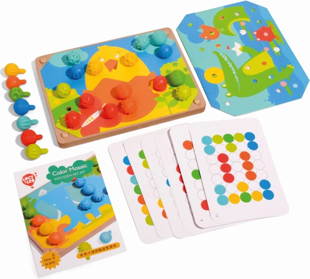 Mozaika a vyšívání s kolíčky