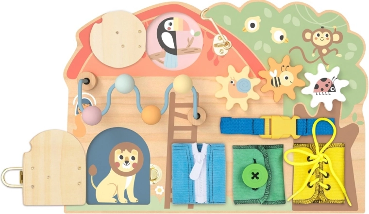 2Kids Toys aktivitní deska domeček se zvířátky