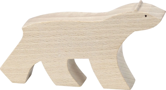 Dřevěná figurka ledního medvěda Vilac