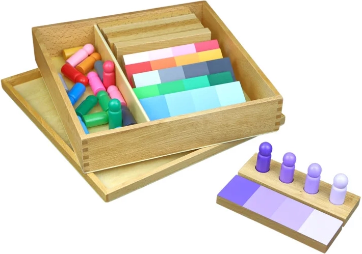 Moyo Montessori stínování barev – figurky a destičky