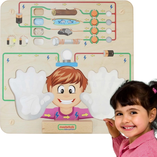 Masterkidz vzdělávací deska experiment s vodivostí