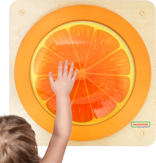 Masterkidz smyslový nástěnný panel Pomeranč