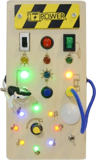 Světla a zvuky pro smyslovou stimulaci