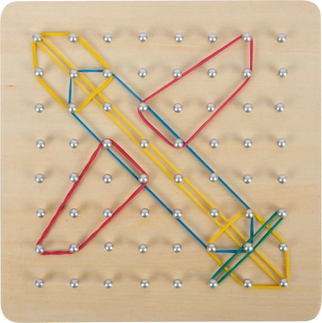 Small Foot Dřevěná deska Geoboard