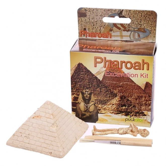Faraonova pyramida - sada vykopávek
