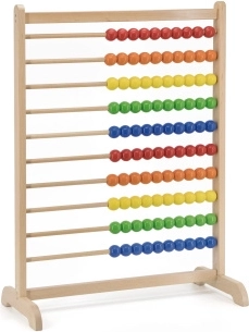 Barevné korálky pro snadné učení