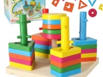 Dřevěná vzdělávací hračka sorter