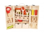 Dřevěné nářadí v kufříku - 25 kusů