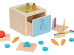 2Kids Toys Dřevěná multifunkční vhazovací hračka