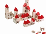 Dřevěná stavebnice městečko