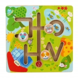 Lucy & Leo Slunné údolí – dřevěný motorický labyrint