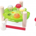 Zatloukačka Veselé Muchomůrky od Le Toy Van