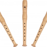 Dětská dřevěná flétna 20 cm Goki