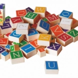 Detoa Dřevěná Abeceda pro Děti