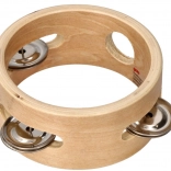 Tamburína Goki s 3 činelky bez membrány